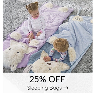 25% OFF SLEEPING BAGS