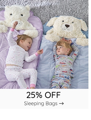 25% OFF SLEEPING BAGS