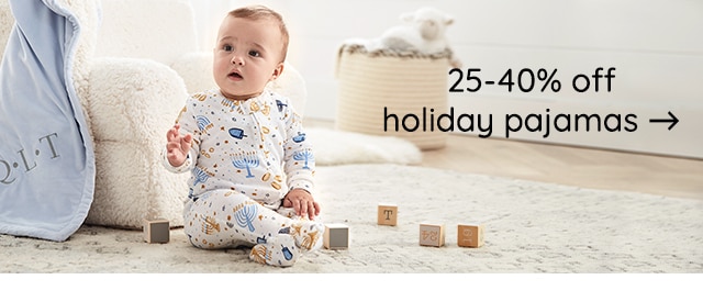 25-40% OFF HOLIDAY PAJAMAS