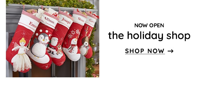 NOW OPEN - THE HOLIDAY SHOP