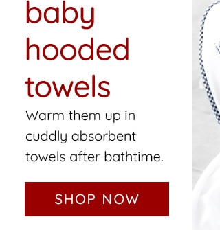 BABY HOODED TOWELS