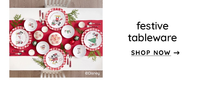 FESTIVE TABLEWARE