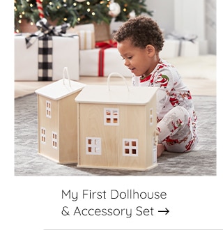 MY FIRST DOLLHOUSE & ACCESSORY SET