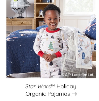 STAR WARS HOLIDAY ORGANIC PAJAMAS