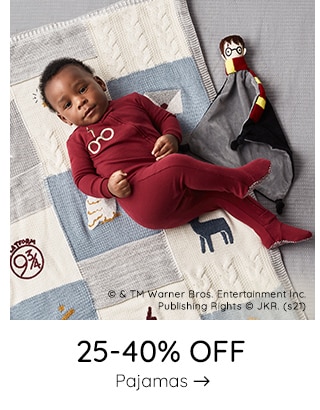 25-40% OFF PAJAMAS