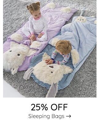 25% OFF SLEEPING BAGS