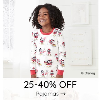 25-40% OFF PAJAMAS