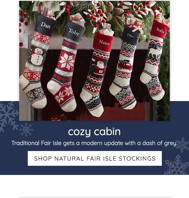 SHOP NATURAL FAIR ISLE STOCKINGS