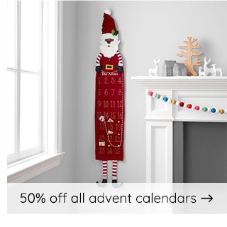 50% OFF ALL ADVENT CALENDARS