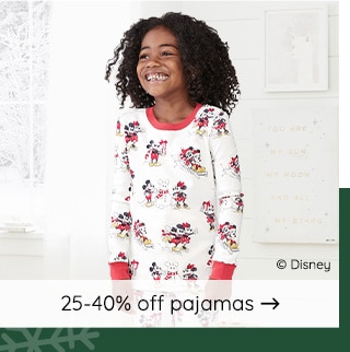 25-40% OFF PAJAMAS