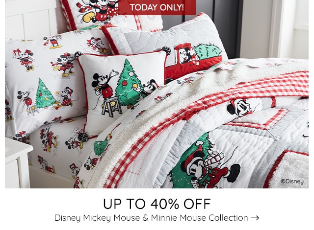 UP TO 40% OFF DISNEY MICKEY MOUSE & MINNIE MOUSE COLLECTION