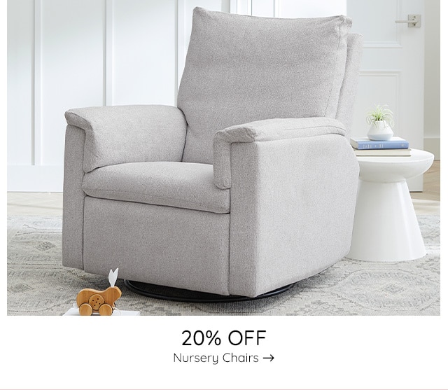 20% OFF NURSERY CHAIRS