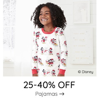 25-40% OFF PAJAMAS