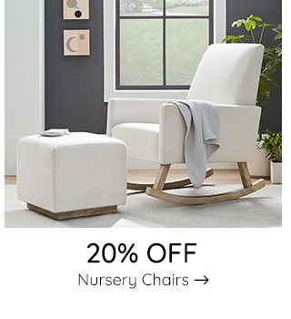 20% OFF NURSERY CHAIRS