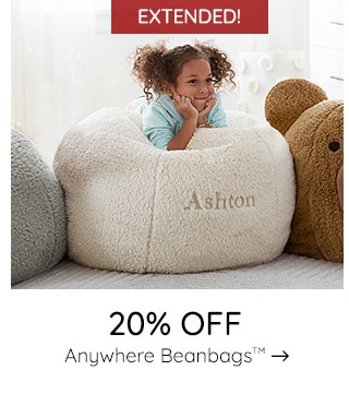 20% OFF ANYWHERE BEANBAGS