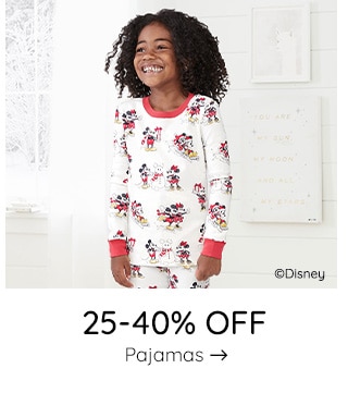 25-40% OFF PAJAMAS