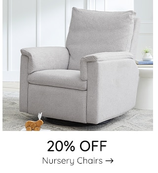 20% OFF NURSERY CHAIRS