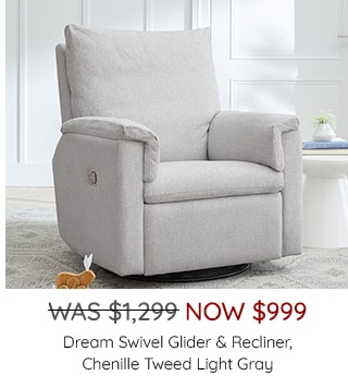 DREAM SWIVEL GLIDER & RECLINER