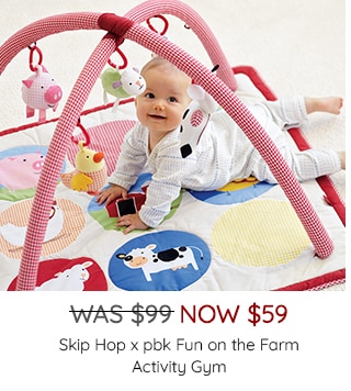 SKIP HOP X PBK FUN ON THE FARM ACTIVITY GYM