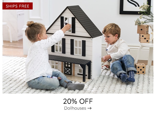 SHOP 20% OFF DOLLHOUSES - SHIPS FREE