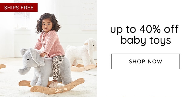 UP TO 40% OFF BABY TOYS