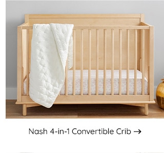 NASH 4-IN-1 CONVERTIBLE CRIB