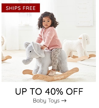 UP TO 40% OFF BABY TOYS