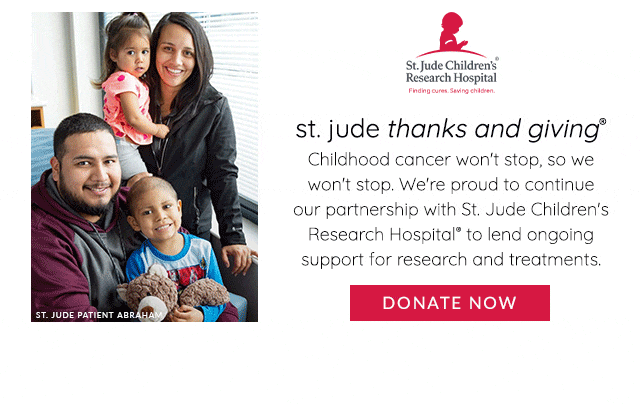 ST. JUDE - DONATE NOW