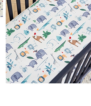 COLBY ANIMAL CRIB SHEET 