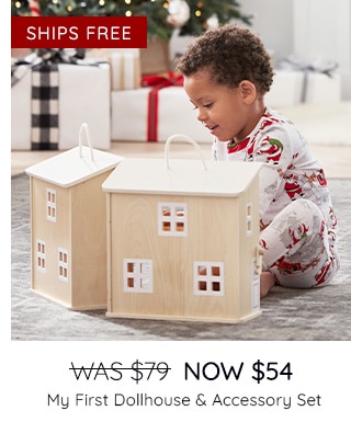 MY FIRST DOLLHOUSE & ACCESSORY SET