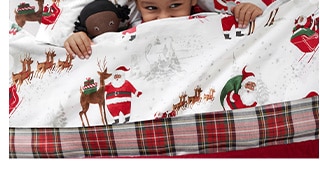 HERITAGE SANTA SHEET SET