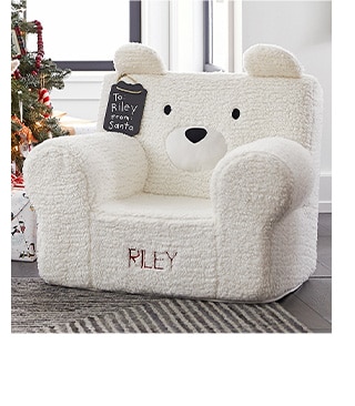 SHOP IVORY PEANUT BEAR ANYWHERE CHAIR