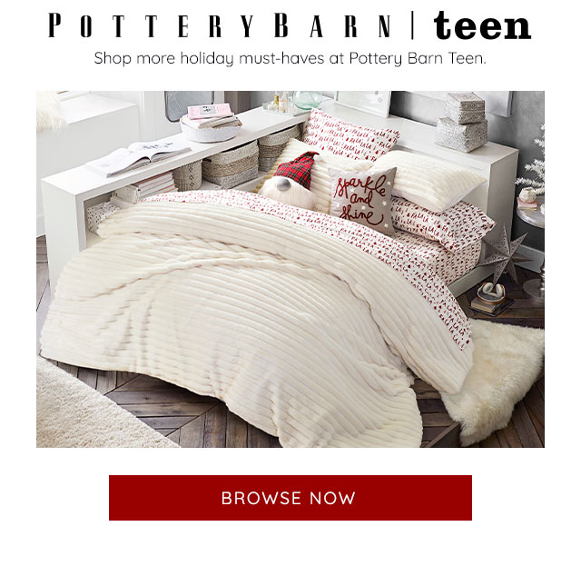 POTTERY BARN TEEN 