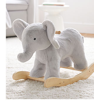 ELEPHANT PLUSH ROCKER