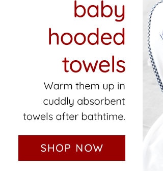 BABY HOODED TOWELS