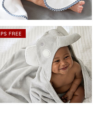 ELEPHANT CRITTER BATH WRAP