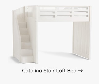 CATALINA STAIR LOFT BED