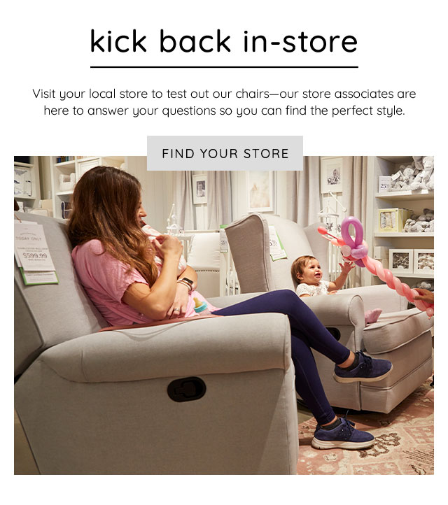 FIND YOUR STORE - TEST OUT OUR CHAIRS