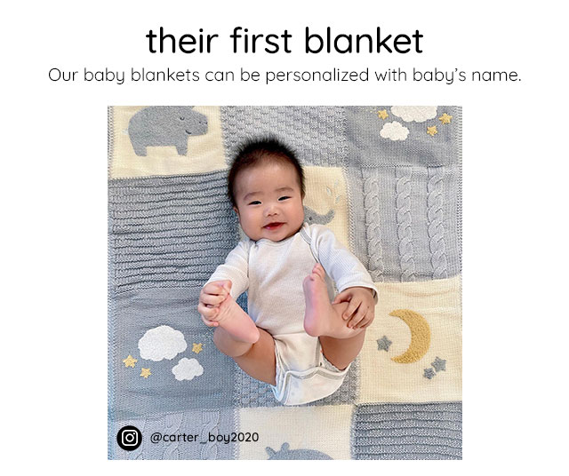 THEIR FIRST BLANKET