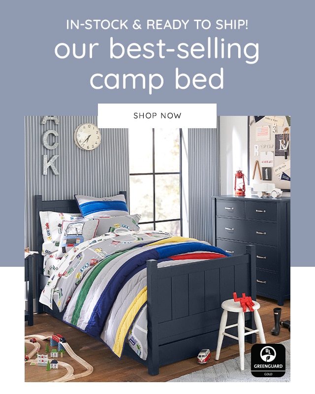 IN-STOCK & READY TO SHIP - OUR BEST-SELLING CAMP BED