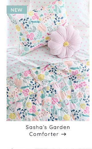 NEW - SHOP SASHA'S GARDEN COMFORTER