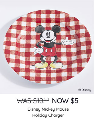 DISNEY MICKEY MOUSE HOLIDAY CHARGER