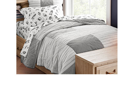 PATCHWORK QUILTED BEDDING