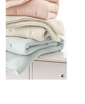 MUSLIN BABY BEDDING