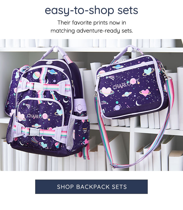 SHOP BACKPACK SETS