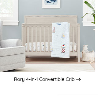 RORY 4-IN-1 CONVERTIBLE CRIB