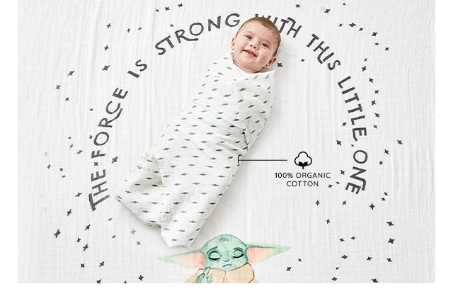 STAR WARS THE CHILD SWADDLE SET