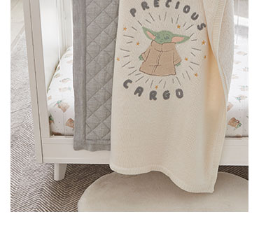 STAR WARS THE CHILD HEIRLOOM BLANKET