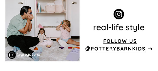 FOLLOW US @POTTERYBARNKIDS