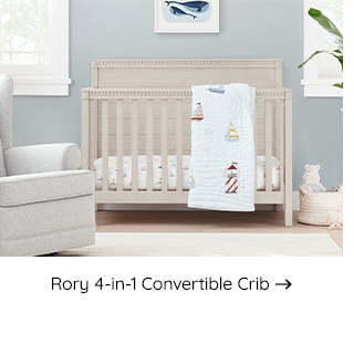 RORY 4-IN-1 CONVERTIBLE CRIB